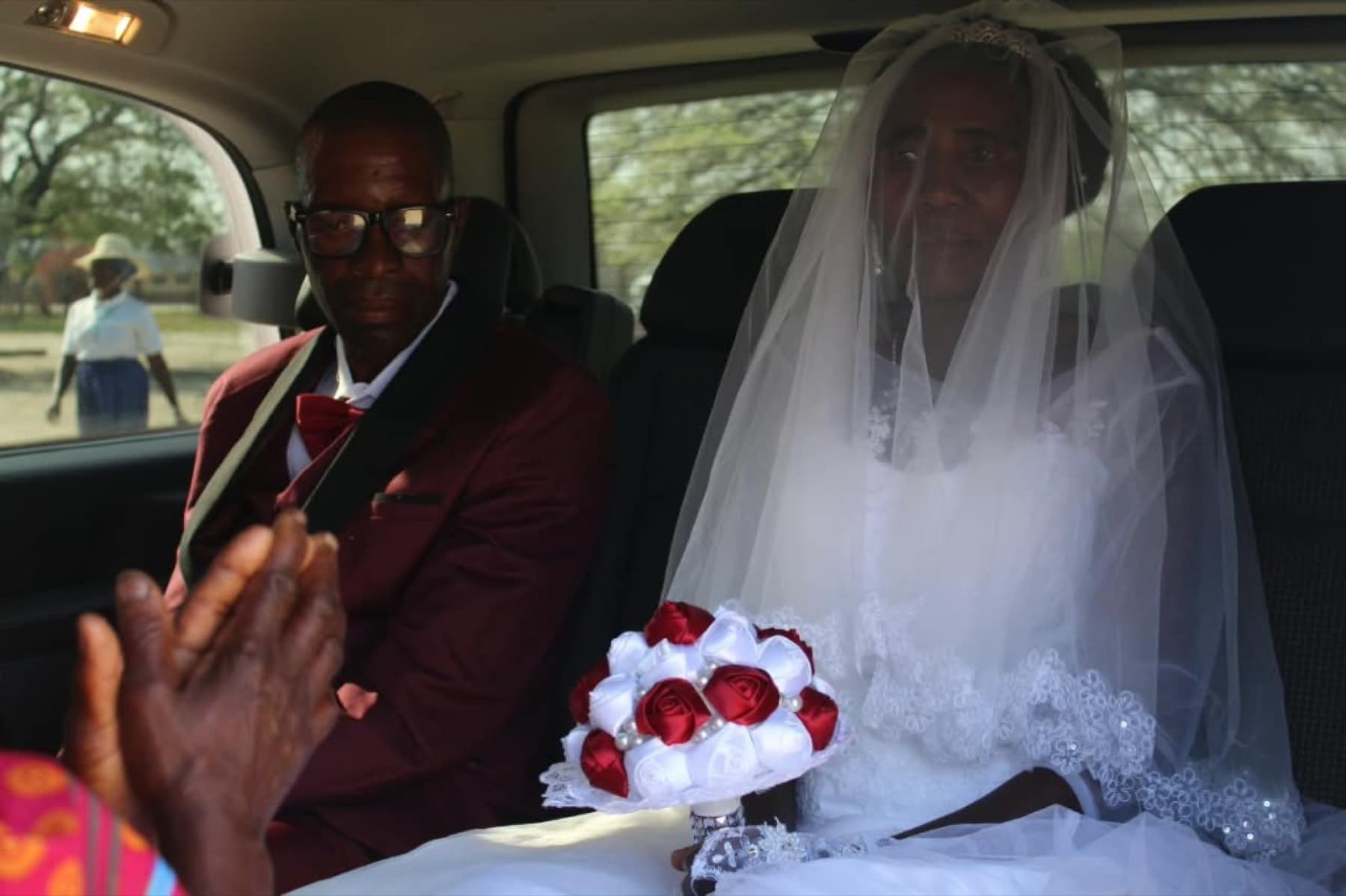 Wedding transfer in the V-Class